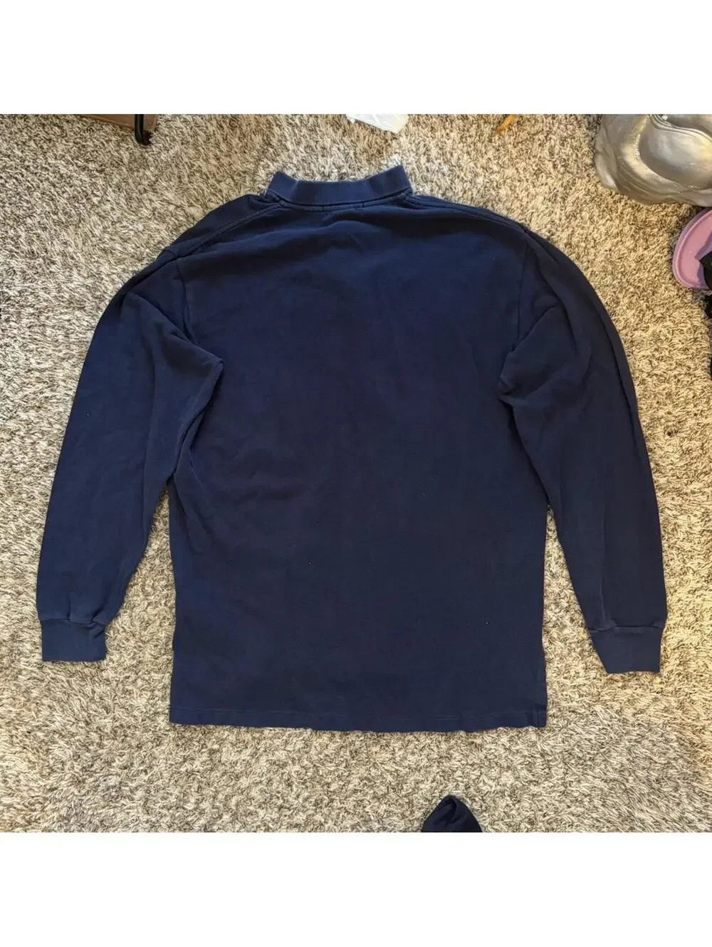 Polo Ralph Lauren Set of Long Sleeve Polo Shirt & VNeck Long Sleeve Size Large